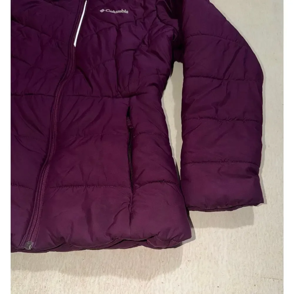 Columbia girls purple & pink jacket